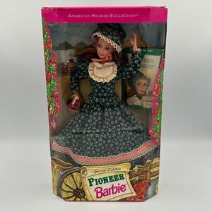NRFB 1994 Pioneer Barbie American Stories Special Edition Mattel 12680 READ